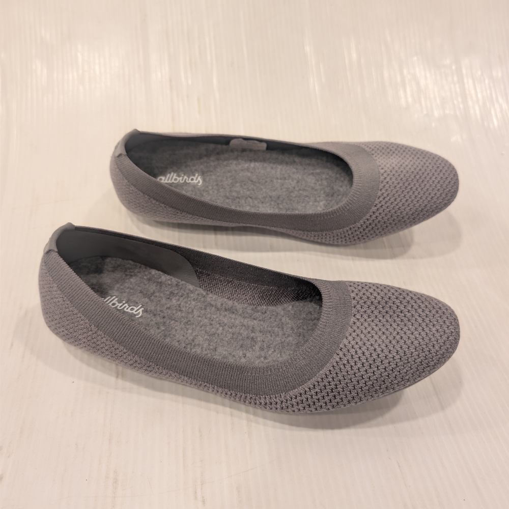 ALLBIRDS Women's Tree Breezers Breathable Woven Gray Flats Size 10.5 - Picture 9 of 9